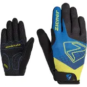 Ziener Fahrradhandschuhe "COLO-Z JUNIOR", Kinder, Gr. M, bunt (persian blau), Materialmix, Handschuhe Fahrradhandschuhe