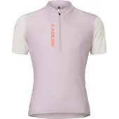 SCOTT Junior Kurzarmtrikot Baumwolle white/bliss pink L (152)