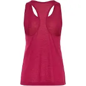 Super.natural - Women's Loose Tanktop - Merinoshirt Gr XS rot/rosa