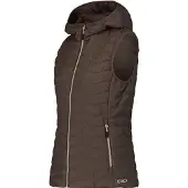 CMP Damen Westen Da WOMAN VEST FIX HOOD
