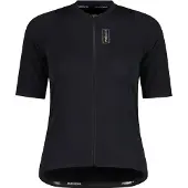 Maloja - Women's RigiM. 1/2 - Radtrikot Gr L schwarz