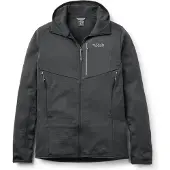 Rab Sweatjacke Ascendor Hoody Herren Black-L