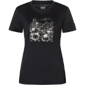 Super.natural - Women's Cactus World Bio Jersey Tee - Merinoshirt Gr XL schwarz/ various
