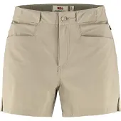 Fjällräven Kurze Hose High Coast Lite Damen Fossil-Größe 42