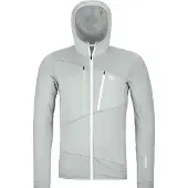 Ortovox - Fleece Grid Hoody - Fleecejacke Gr XL grau