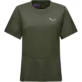 Salewa - Women's Pedroc Dry Hyb T-Shirt - Funktionsshirt Gr 38 oliv