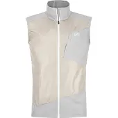 Ortovox - Trace Windbreaker Vest - Merinoweste Gr M grau/beige