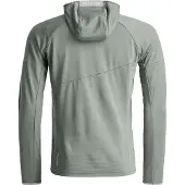 Ortovox Fleece Light Grid Hoody M – Fleece - green sage - XL