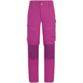 TROLLKIDS - Kid's Nordfjord Zip-Off Pants Slim Fit - Trekkinghose Gr 164 rosa/lila