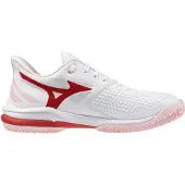 Mizuno Herrentennis-Schuhe Wave Exceed Tour 7 CC SS 2026-Weiß/Rot-38