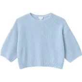 Mazine - Women's Half Sleeve Knit Jumper - Pullover Gr L blau