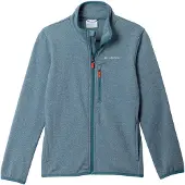 Columbia - Kid's Essential Hike Grid Fleece Full Zip - Fleecejacke Gr S grau