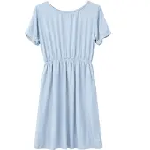Mazine - Women's Viscose Midi Dress - Kleid Gr XS blau/grau