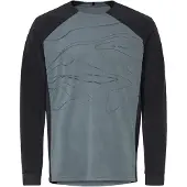 Vaude - Moab L/S Pro Shirt - Radtrikot Gr L grau