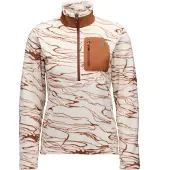Black Diamond - Women's Rift Half Zip Fleece Jacket - Fleecepullover Gr M beige