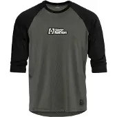 Horsefeathers - Spike 3/4 Bike Jersey - Radtrikot Gr M grau
