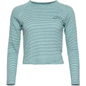 Chillaz - Women's Gröden Mountain Flower - Longsleeve Gr 36 türkis