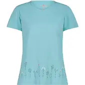 CMP Damen-Piqué-Print-Shirt vorne