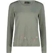CMP - Women's L/S T-Shirt - Funktionsshirt Gr 46 oliv