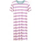 Mazine - Women's Bold Striped Jersey Dress - Kleid Gr S weiß