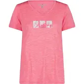 CMP - Women's Light Melange T-Shirt - Funktionsshirt Gr 44 rosa