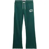 Superdry für Damen. W7011094A Athletic Essentials Ausgestellte Jogger-Hose grün (S), Lässig, Baumwolle