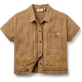 Passenger - Women's Waveney S/S Shirt - Bluse Gr XS braun