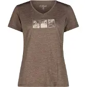 CMP Damen T-Shirt mit weitem Ausschnitt Light