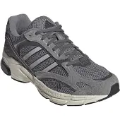 Adidas Sneaker SPORTSWEAR "SPIRITAIN 2000", Mädchen, Gr. 45, grau (grau three, grau two, sanftes weiß), Leder, Textil, Schuhe Sneaker, inspiriert vom Design des adistar control