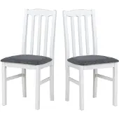 LeafDesign ESSZIMMERSTUHL - 2er-Set Bos 12 weiss hygge 96