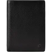 Esquire Leder Geldbörse Texas RFID Wallet Vertical Black schwarz
