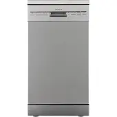 Respekta Unterbau-Geschirrspüler Bena, 45 cm, Silberfarben, 10 Maßgedecke