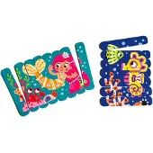 Roter Käfer Pädagogisches Spiel Puzzle Sticks Ocean Mermaid Puzzle