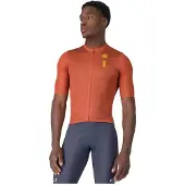 Castelli - Drittone Logo Jersey - Radtrikot Gr M rot