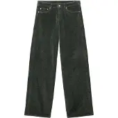 Superdry für Damen. W7011238A Mid Baggy Jumbo Cord Hose grün (30/30), Lässig, Baumwolle