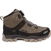 CMP Kids Kiruna Mid Fitgo Fleece WP Trekking Shoes deserto-sabbia (08PU) 31
