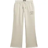 Superdry für Damen. W7011278A Jogginghose ?Athletic Flare? in Off-White (XL), Weiß, Lässig, Baumwolle