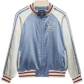Superdry für Damen. W5012159A Jacke Suika blau (S), Lässig, Polyester