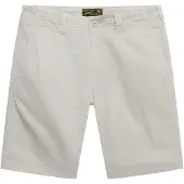 Superdry für Herren. M7110497A Utility Chino Shorts grau (34), Lässig, Baumwolle