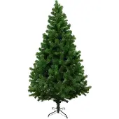Dmora Weihnachtsbaum 210 cm Riccardo, Künstliche Kiefer, Realistischer Baum, Tannenbaum, 124x124 h210 cm, Grün