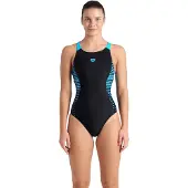 Arena - Women's Openings Swimsuit V Back - Badeanzug Gr 36 schwarz