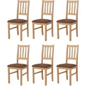 LeafDesign ESSZIMMERSTUHL - 6er-Set Bos 4 sonoma soro 28