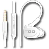 2GO Active 1, Kabelgebunden, Anrufe/Musik, Kopfhörer, Weiß