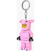 LEGO Up Lego Minifiguren Leuchtender Schweine-schlüsselanhänger 8 Cm