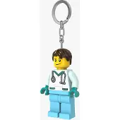 LEGO Up Lego Minifiguren Lichtarzt Schlüsselanhänger 8 Cm