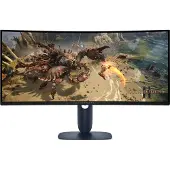 Dell 34 Gaming Monitor - AW3425DWM, WQHD (3440x1440), 180 Hz, VA, 1 ms AMD FreeSync Premium, VESA AdaptiveSync, 21:9 1500R Curved, 95 % DCI-P3, HDR400, DisplayPort, 2 HDMI, 3 USB