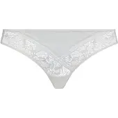 Chantelle Minislip "FLORAL TOUCH", Damen, Gr. 36, weiß (milk), Obermaterial: 75% Polyamid, 25% Elasthan, körpernah, Unterhosen Minislip, Spitze, blickdichtes Gewebe