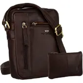 Peterson PTN YP002E-OPU-6781 Braune Ledertasche