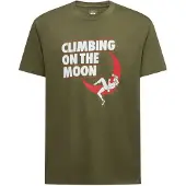 La Sportiva Moon Rock T-Shirt M - Herren T-Shirt aus 100% Baumwolle - , Größe:S, Farbe:E47W04-Cypress/Chalk