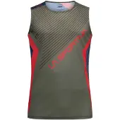 La Sportiva Flow Tank Men mountain red/cypress (R24E47) S